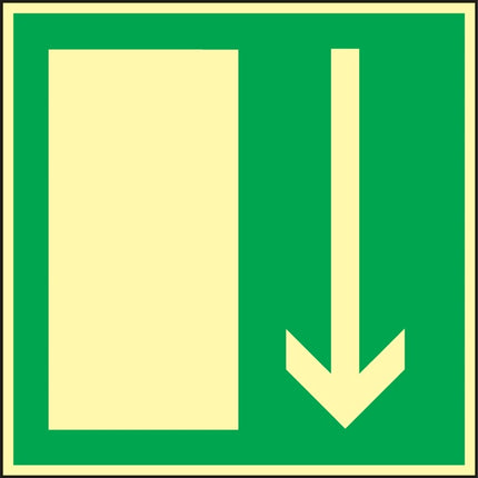 Rescue sign BGV A8 ( 3000277432 ) L148xW148 mm Foil