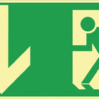 Rescue sign BGV A8 ( 3000277453 ) L297xW148 mm Foil