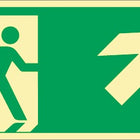 Znak ewakuacyjny DIN EN ISO 7010 ( 9000477440 ) L297xW148 mm tworzywo sztuczne