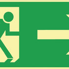 Rescue sign BGV A8 ( 3000277435 ) L297xW148 mm plastic