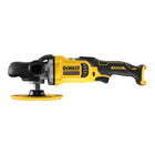 DeWalt DCM 849 E2 akumulatorowa polerka mimośrodowa 18 V 180 mm bezszczotkowa + 2x akumulator Powerstack 1,7 Ah + ładowarka