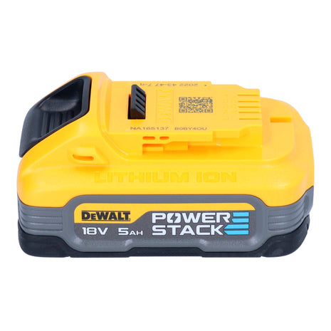 DeWalt DCM 849 N Polisseuse excentrique sans fil 18 V 180 mm Brushless + 1x batterie Powerstack 5,0 Ah - sans chargeur