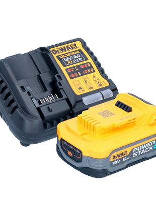 Pulidora excéntrica a batería DeWalt DCM 849 H1 18 V 180 mm sin escobillas + 1x batería Powerstack 5,0 Ah + cargador