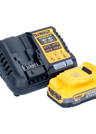 Perceuse-visseuse sans fil DeWalt DCD 800 E1 18 V 90 Nm sans balais + 1 batterie Powerstack 1,7 Ah + chargeur