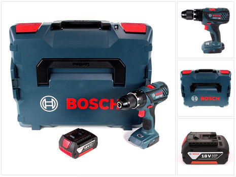 Bosch GSB 18 V-28 Professional 18 V Li-Ion Akku Schlagbohrschrauber in L-Boxx + 1 x 3,0 Ah Akku - ohne Ladegerät - Toolbrothers