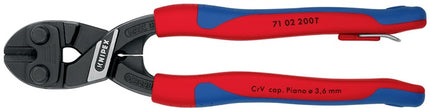 Knipex compact bolt cutters CoBolt ( 4000795400 ) length 200 mm multi-component sleeves soft 6 mm medium 5.2 mm hard 4 mm