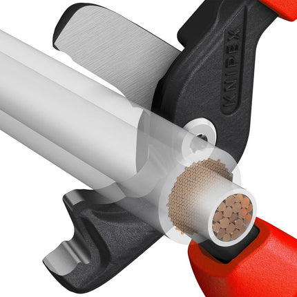 Knipex cable shears StepCut XL ( 8004039102 ) length 225 mm comfort grip