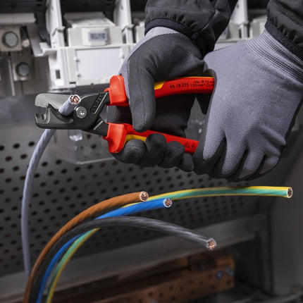 Nożyce do kabli Knipex StepCut(R) XL ( 8004039103 ) długość 225 mm osłony wielokomponentowe