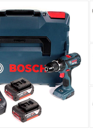 Bosch GSB 18 V-28 Professional 18 V Li-Ion Akku Schlagbohrschrauber in L-Boxx + 2 x 5,0 Ah Akku + Ladegerät - Toolbrothers