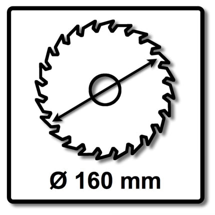 Festool Universal Kreissägeblatt W28 160 x 2,2 x 20 mm 160 mm 28 Zähne ( 496302 ) TS TSC ATF AP - Toolbrothers