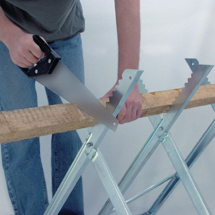 Brennenstuhl Sägebock MB 150S ( 4000815588 ) Breite 81 x Höhe 790 x Tiefe 850 mm galvanisch verzinkt