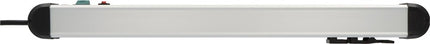 Brennenstuhl socket strip Premium-Protect-Line ( 8001484635 ) 16 A 230 V black/silver 3 m PVC 1.5 mm²