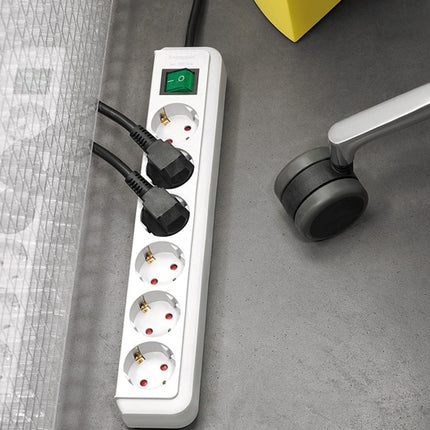 Listwa zasilająca Brennenstuhl Eco Line ( 4000873539 ) 16 A 250 V biała 3 m H05VV-F 3 x 1,5 mm²