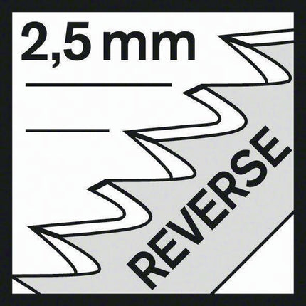 Lama per seghetto alternativo Bosch T 101 BRF ( 8000346035 ) Lunghezza totale 100 mm BIM