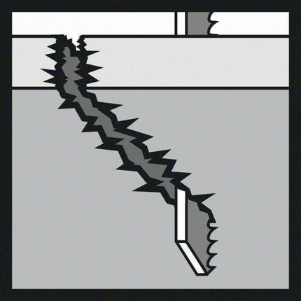 Brzeszczot do wyrzynarki Bosch T 344 DP ( 4000837571 ) długość całkowita 152 mm HCS