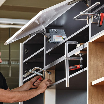 Abrazadera de tornillo Bessey totalmente de acero GZ-KG ( 4000831652 ) Ancho de sujeción 300 mm Proyección 120 mm