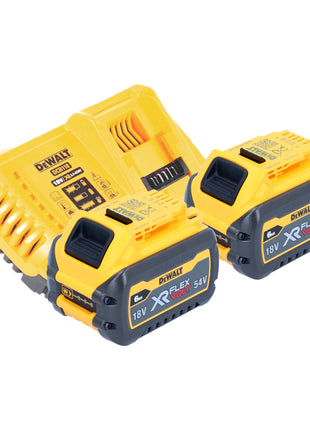 Scie circulaire sur batterie DeWalt DCS 573 T2 18 V 190 x 30 mm sans balai + 2x batteries 6,0 Ah + chargeur