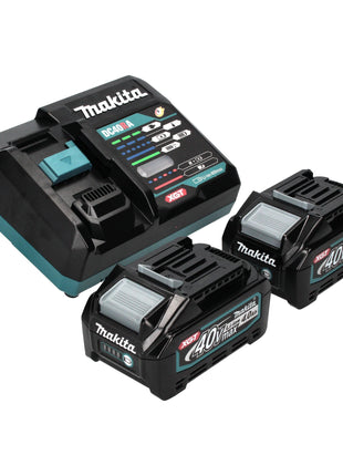 Makita JV 001 GM201 Akku Stichsäge 40 V max. 135 mm Brushless + 2x Akku 4,0 Ah + Ladegerät + Makpac