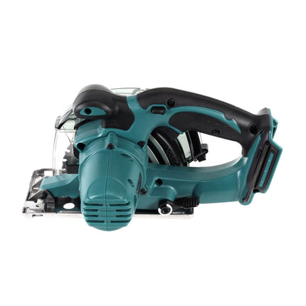 Makita DCS 552 RTJ 18 V Akku Metall Handkreissäge 136 mm im Makpac + 2x 5,0 Ah Akku und Lader + Sägeblatt und Schutzbrille - Toolbrothers
