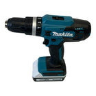 Makita HP 488 DWAX4 Akku Schlagbohrschrauber 18 V 42 Nm G-Serie + 1x Akku 2,0 Ah + Ladegerät + 74 tlg. Bit Set + Koffer