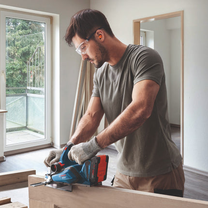 Bosch GHO 18V-26 Profesjonalna strugarka akumulatorowa 18 V 2,6 mm bezszczotkowa + 1x akumulator 5,0 Ah + L-Boxx - bez ładowarki