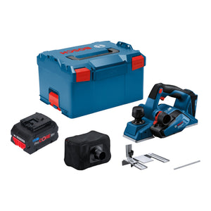 Bosch GHO 18V-26 Professional Akku Hobel 18 V 2,6 mm Brushless + 1x ProCORE Akku 8,0 Ah + L-Boxx - ohne Ladegerät