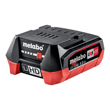 Juego de baterías Metabo 4x LiHD batería 12 V 4,0 Ah / 4000 mAh Li-Ion con indicador de nivel de carga ( 4x 625349000 )