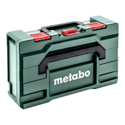 Metabo MT 18 LTX BL QSL Outil multifonctions sans fil 18 V Brushless Starlock Plus ( 613088800 ) + 2x batterie 4,0 Ah + chargeur + 12 pces d'accessoires + metaBOX