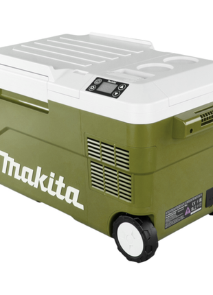 Makita DCW 180 ZO Akku Kühl und Wärme Box 36 V ( 2x 18 V ) 20 L Olive - Outdoor Adventures Edition Solo - ohne Akku, ohne Ladegerät