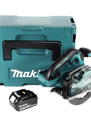 Makita DCS 553 M1J Akku Metallhandkreissäge 18V 150 mm Brushless + 1x Akku 4,0Ah + Makpac - ohne Ladegerät - Toolbrothers