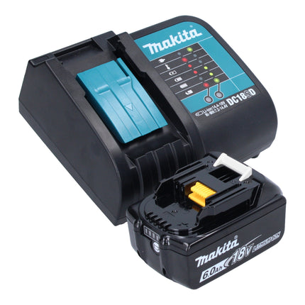 Makita DUH 506 SG Taille-haies sans fil 18 V 50 cm Brushless + 1x batterie 6,0 Ah + chargeur