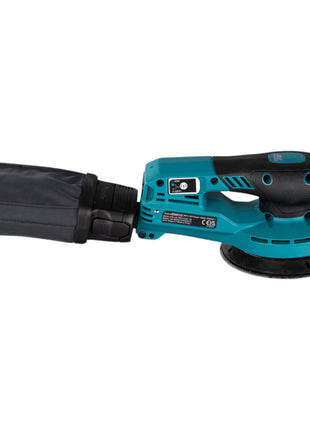 Makita BO 001 CGM201 Akku Exzenterschleifer 40 V max. 125 mm 5,0 mm Hub Brushless + 2x Akku 4,0 Ah + Ladegerät