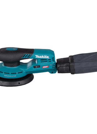 Lijadora excéntrica a batería Makita BO 002 CGM101 40 V máx. 150 mm carrera 5,0 mm sin escobillas + 1x batería 4,0 Ah + cargador