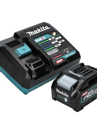 Lijadora excéntrica a batería Makita BO 002 CGM101 40 V máx. 150 mm carrera 5,0 mm sin escobillas + 1x batería 4,0 Ah + cargador