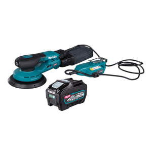 Makita BO 002 CGT1 Akku Exzenterschleifer 40 V max. 150 mm 5,0 mm Hub Brushless + 1x Akku 5,0 Ah - ohne Ladegerät