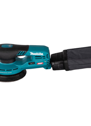 Makita BO 003 CGT101 ponceuse excentrique à batterie 40 V max. 125 mm course 3,0 mm sans balais + 1x batterie 5,0 Ah + chargeur + Makpac