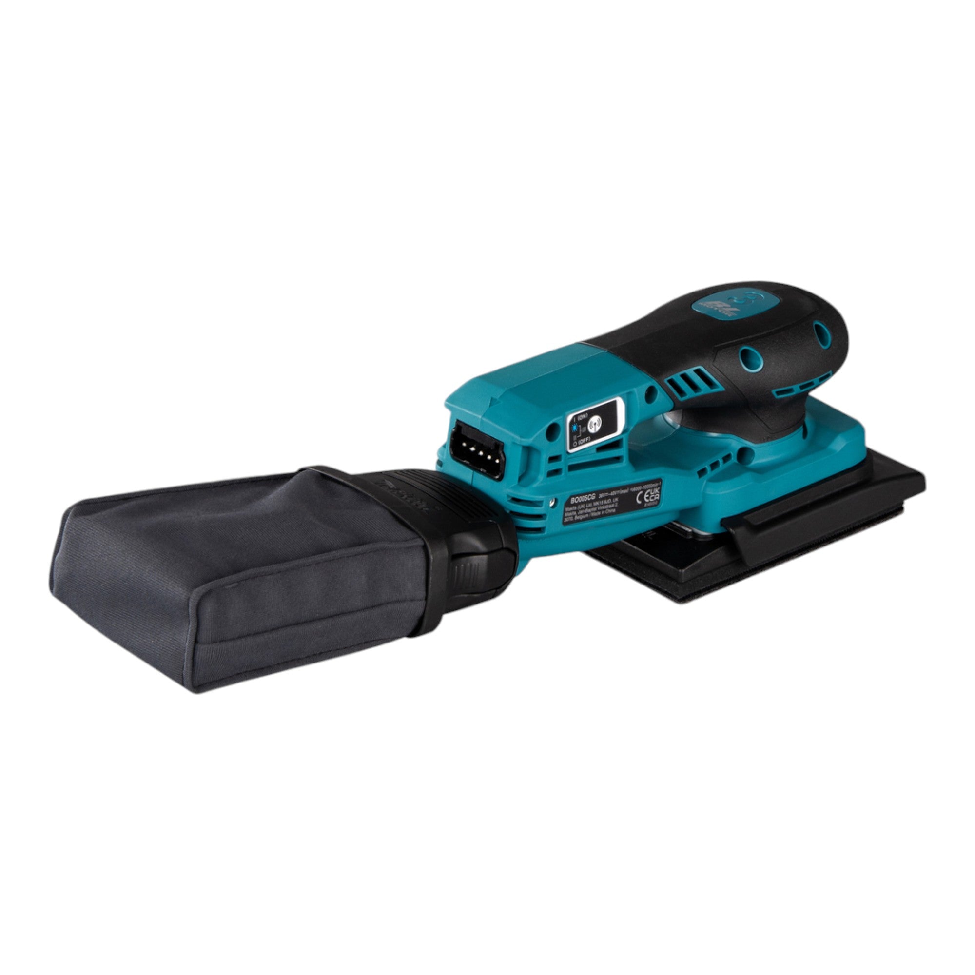 Makita BO 005 CGA1 Akku Schwingschleifer 40 V max 80 x 130 mm 3 0 mm Hub Brushless 1x Akku 2 0 Ah ohne Ladegeraet 3 - toolbrothers