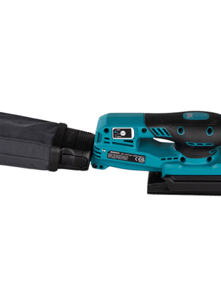 Makita BO 005 CGM201 Akku Schwingschleifer 40 V max. 80 x 130 mm 3,0 mm Hub Brushless + 2x Akku 4,0 Ah + Ladegerät