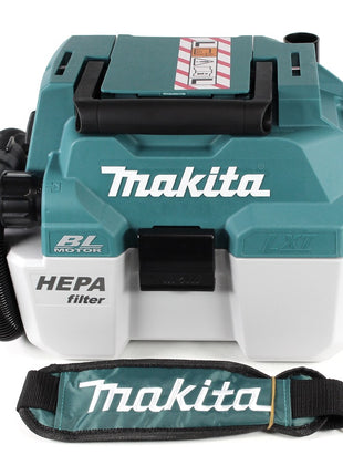 Makita DVC 750 LRM1X3 Akku Staubsauger Nass und Trockensauger 18 V tragbar + 1x 4,0 Ah Akku und Lader - ohne Zubehör - Toolbrothers