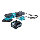 Makita BO 006 CGD1 Akku Deltaschleifer 40 V max 100 x 150 mm 3 0 mm Hub Brushless 1x Akku 2 5 Ah ohne Ladegeraet 0 - toolbrothers