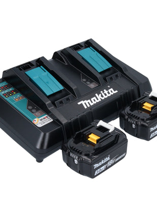 Makita DLM 538 PF2 tondeuse à gazon à batterie 36 V (2x 18 V) 530 mm + 2x batterie 3,0 Ah + chargeur