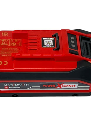 Einhell PXC Starter Kit 2x Power X-Change Plus Akku 18 V 4,0 Ah ( 2x 4511553 ) + Power X-Twincharger 3A Doppel Ladegerät ( 4512069 )