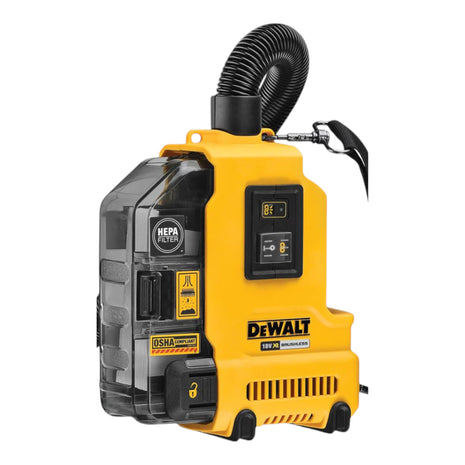 DeWalt DWH 161 N cordless universal extractor 18 V 0.21 l brushless + 1x Powerstack battery 1.7 Ah - without charger