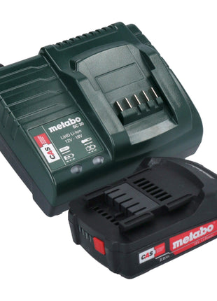 Pistola de aire a batería Metabo BP 18 LTX BL 18 V sin escobillas + 1x batería 2,0 Ah + cargador