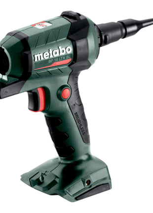 Pistola de aire comprimido Metabo BP 18 LTX BL 18 V sin escobillas + 2 baterías 2,0 Ah + cargador