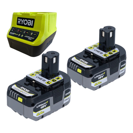 RYOBI RY18SCA Tijera de podar sin cable 18 V 25 mm + 2x batería 5.0 Ah + cargador