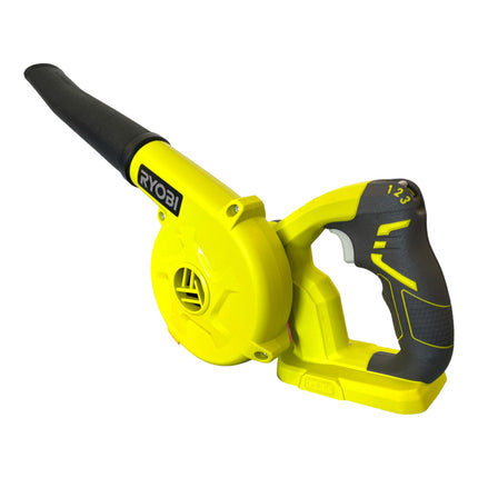 Soplador sin cable Ryobi R18TB 18 V 200 km/h + 2x batería 4,0 Ah + cargador