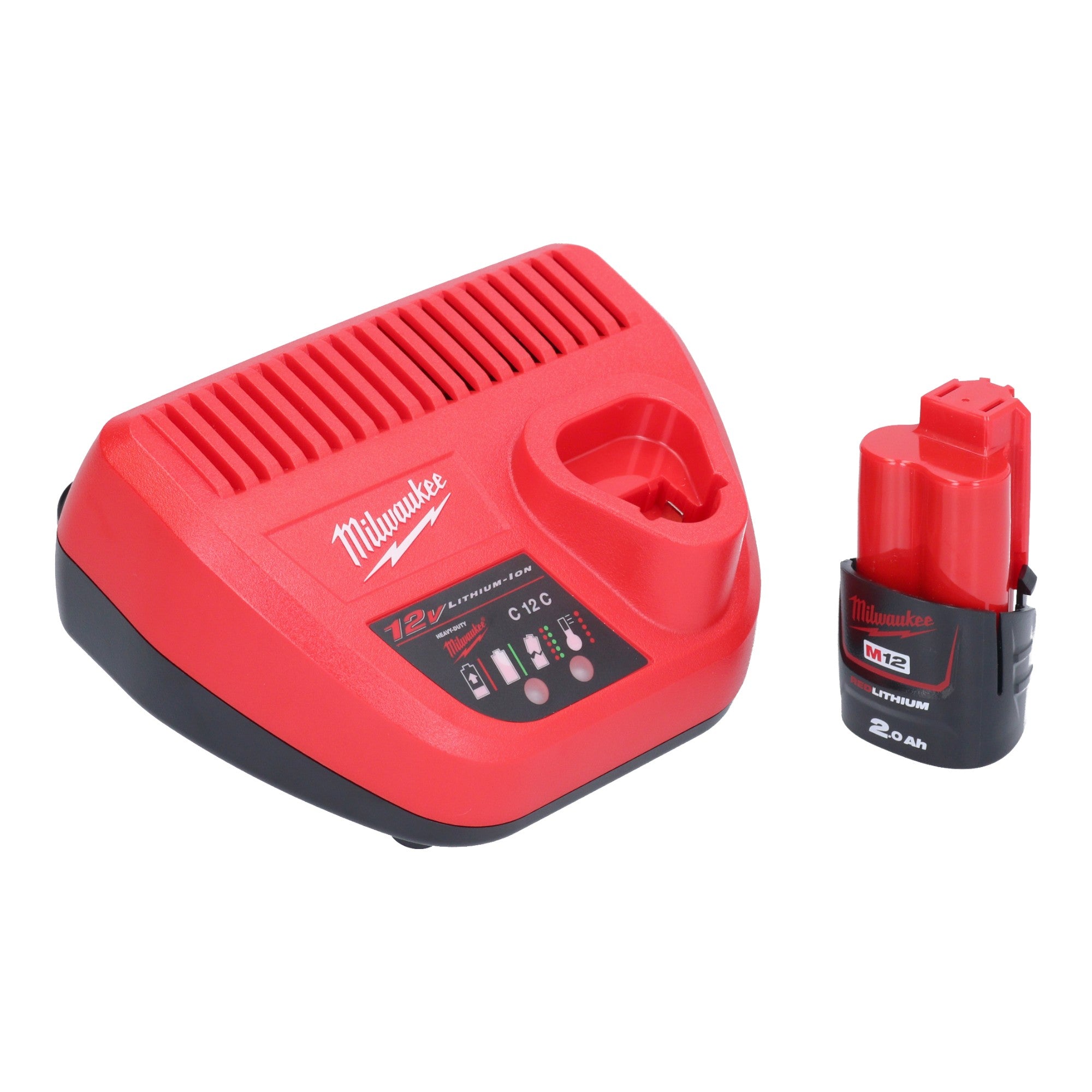 Milwaukee M12 BPRT 201 Akku Blindnietgeraet 12 V 20 32 mm 1x Akku 2 0 Ah Ladegeraet 2 - toolbrothers