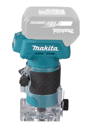 Fresadora de cantos a batería Makita DRT 52 Z 18 V 6 mm sin escobillas solo - sin batería, sin cargador