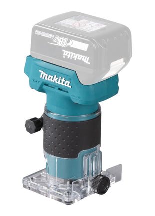 Fresadora de cantos a batería Makita DRT 52 Z 18 V 6 mm sin escobillas solo - sin batería, sin cargador